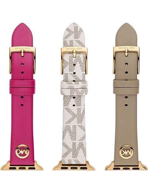 michael kors band for apple watch|Michael Kors silicone watch band.